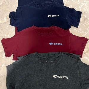 Bundle of Costa tshirts